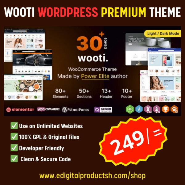 wooti themes, wooti wordpress theme, premium wordpress theme, responsive wordpress theme, best wordpress theme 2025, seo optimized wordpress theme, ecommerce wordpress theme, fast loading wordpress theme, professional wordpress templates, modern wordpress design